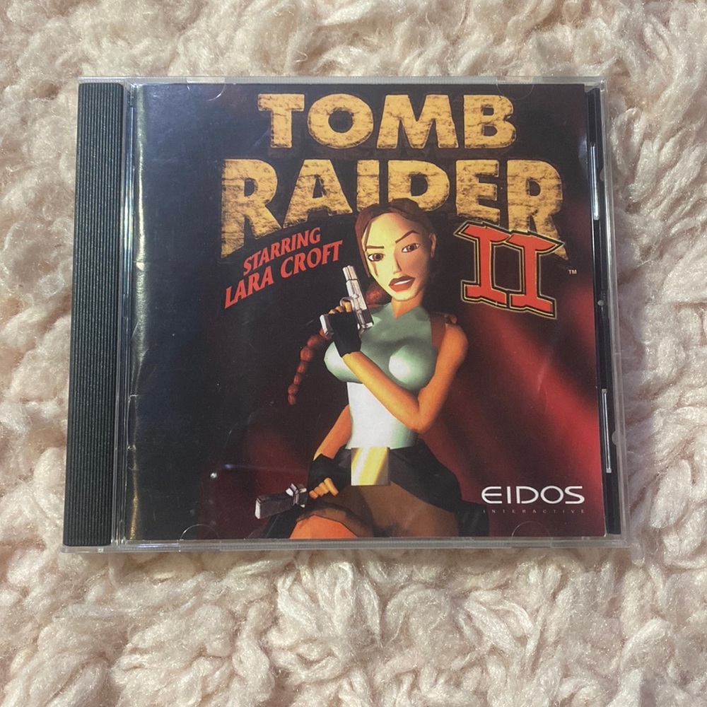 Tomb Raider II: Starring Laura Croft PC Computer Game CD Rom Tomb Raider 2 1998